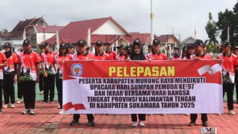 Pelepasan Peserta Upacara HSP Ke-97 dan IBAB Tingkat Kalteng