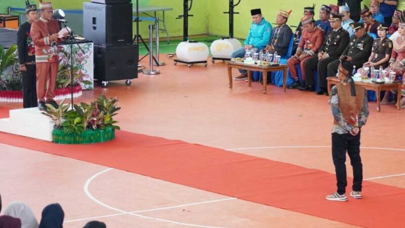 Heriyus Pimpin Upacara Peringatan Hari Sumpah Pemuda Ke-97 Tingkat Kabupaten Murung Raya