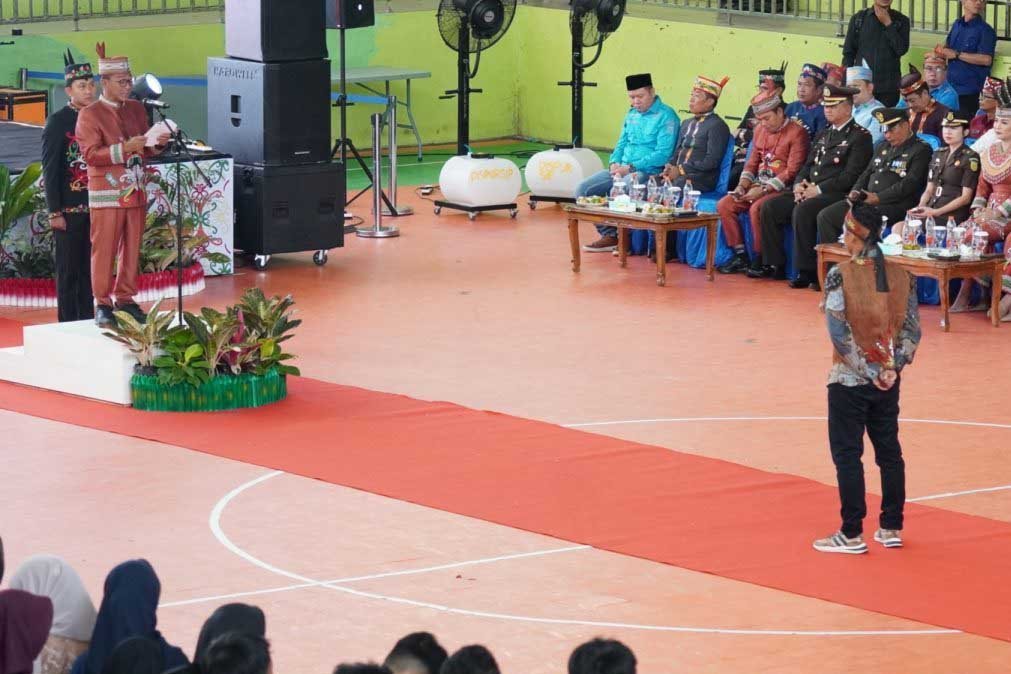 Heriyus Pimpin Upacara Peringatan Hari Sumpah Pemuda Ke-97 Tingkat Kabupaten Murung Raya