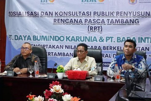 Dorong Tata Kelola Tambang Berwawasan Lingkungan, Pemkab Mura Gelar Sosialisasi RPT