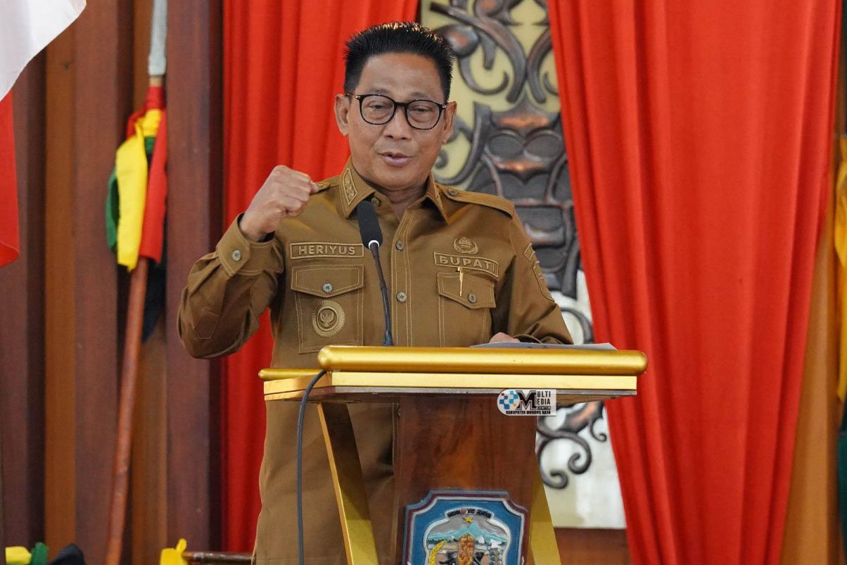 Bupati Heriyus Apresiasi Terlaksananya Muskab PBSI Mura