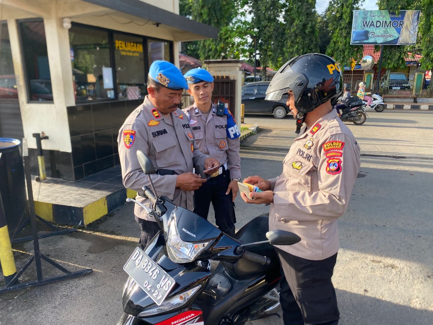 Polres Tanah Laut Gelar Operasi Gaktibplin, Tegaskan Komitmen Disiplin Internal