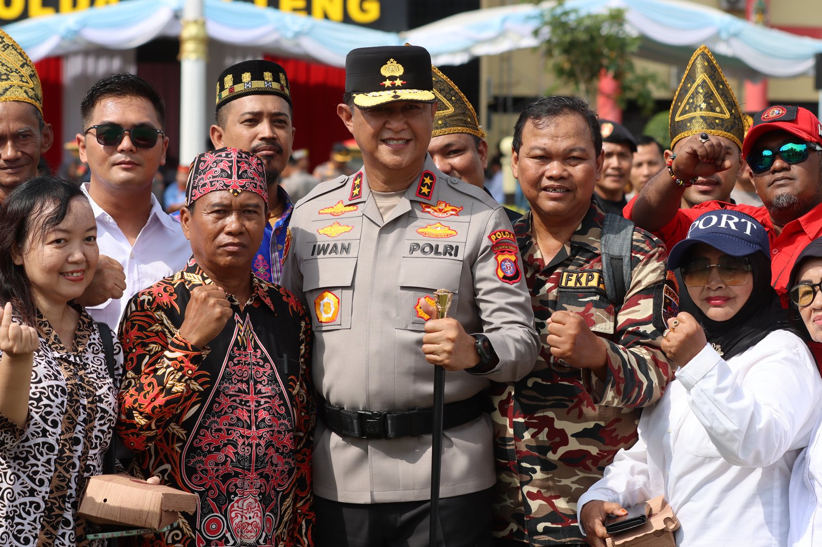 Kapolda Kalteng Pimpin Apel Kebangsaan, Ajak Wujudkan Persatuan dan Kesatuan Bersama Masyarakat