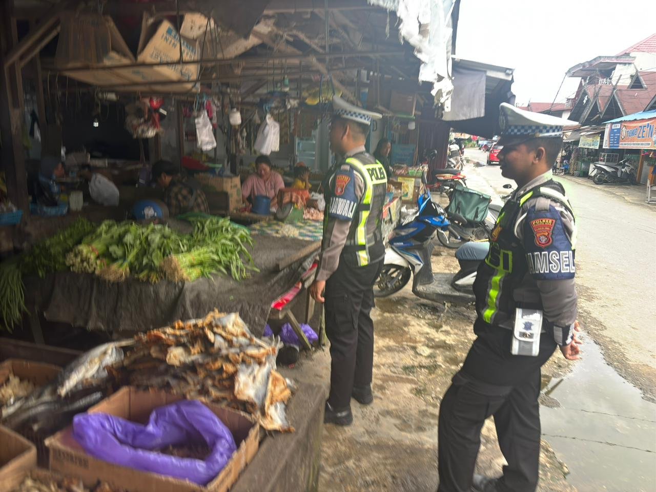 Jaga Kamtibmas, Satgas Pamapta I Polres Gumas Gencarkan Patroli di Objek Vital