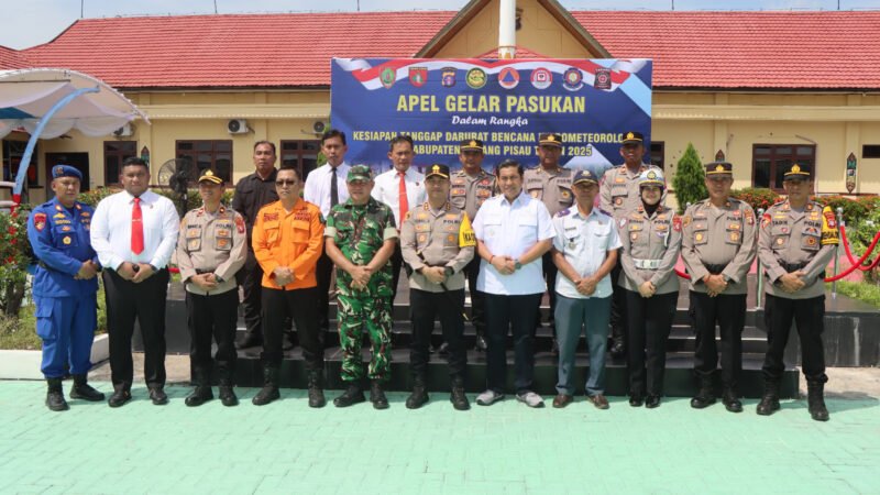 Hadiri Apel Pasukan Tanggap Darurat Bencana Hidrometeorologis, Ini Kata Wabup Pulpis