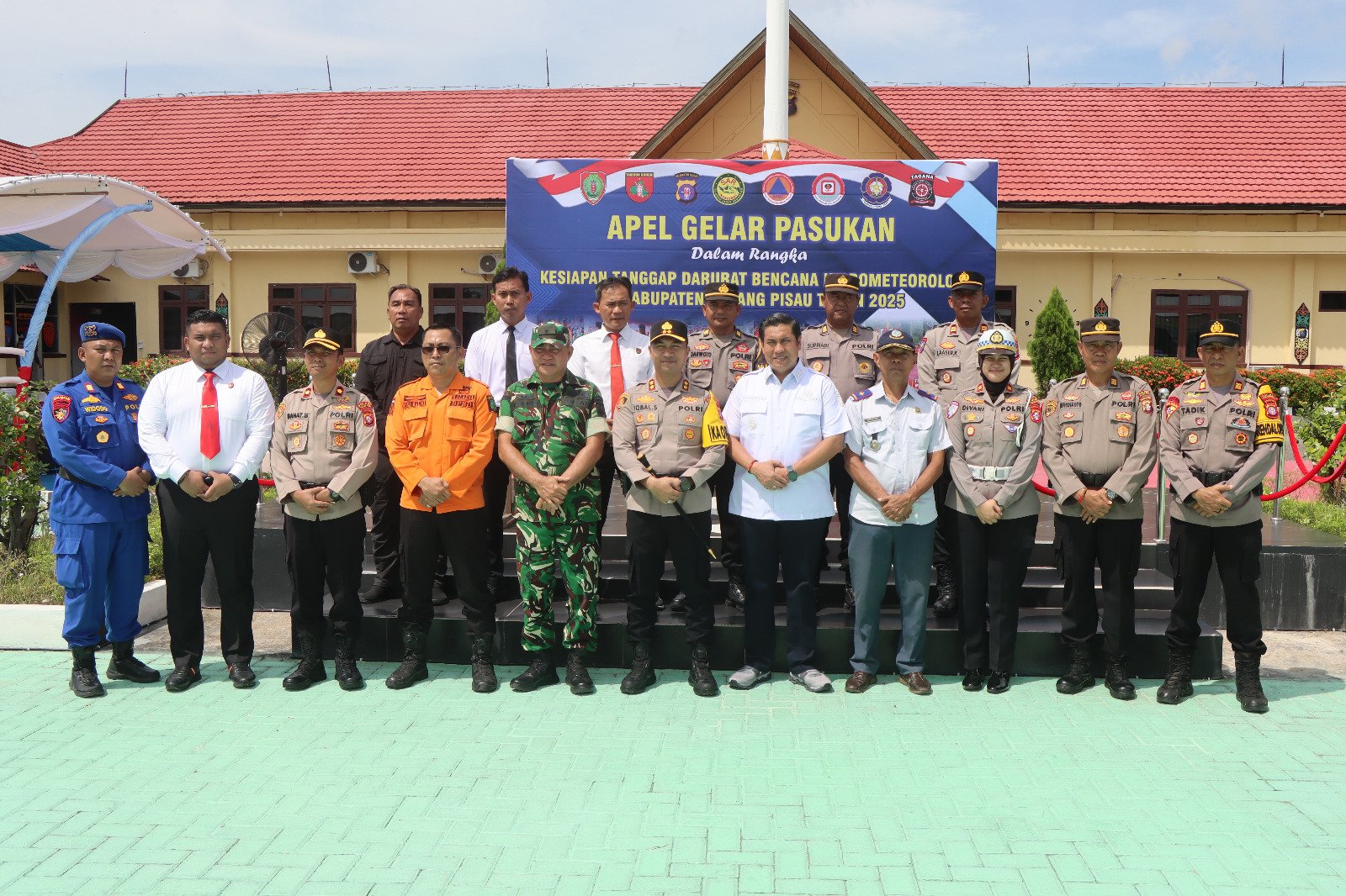 Hadiri Apel Pasukan Tanggap Darurat Bencana Hidrometeorologis, Ini Kata Wabup Pulpis