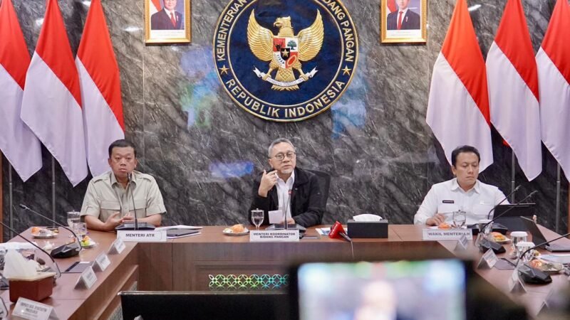 Menteri ATR/BPN Nusron Wahid Pimpin Langkah Percepatan Penetapan LP2B: “Kunci Ketahanan Pangan Ada di Lahan Sawah”