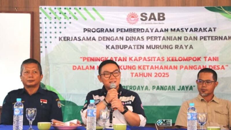Pelatihan Peningkatan Kapasitas Kelompok Tani, Sinergi Pemkab Mura Bersama Perusahaan Tambang