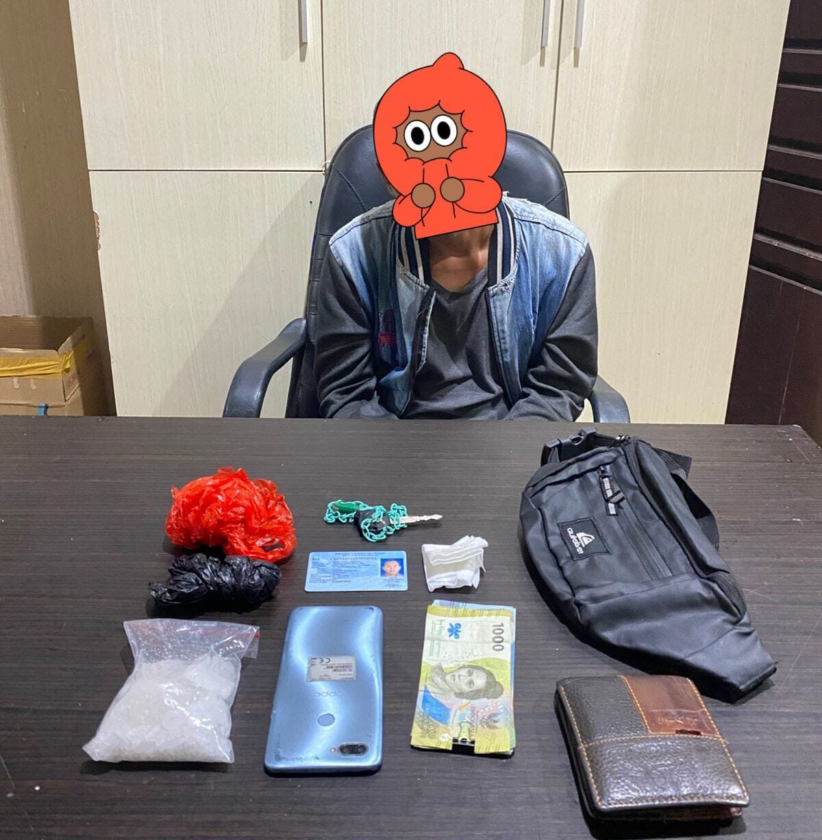 Ditresnarkoba Polda Kalteng Berhasil Tangkap Pengedar Sabu