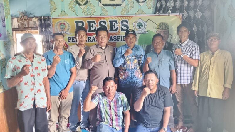 Purdiono Rela Tempuh Jalur Air ke Pedalaman Kalteng untuk Serap Aspirasi Masyarakat