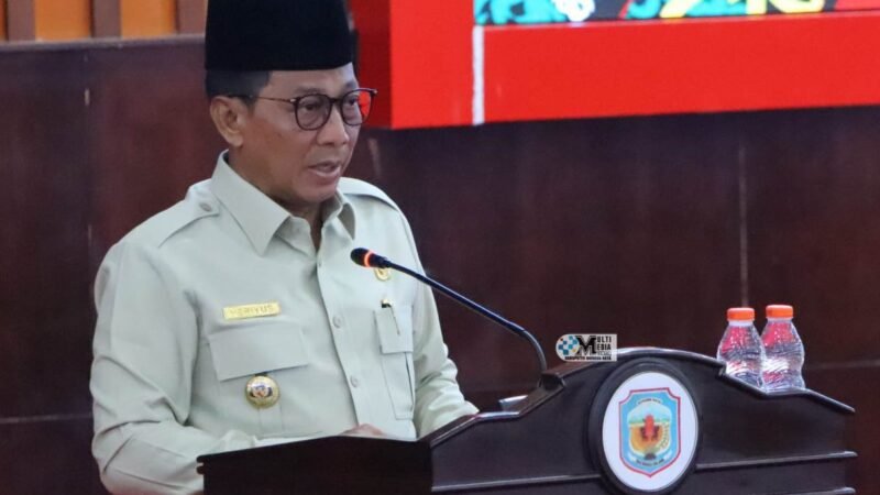 DPRD Mura Gelar Rapur Penyampaian Tanggapan Pemandangan Umum Fraksi oleh Bupati Mura