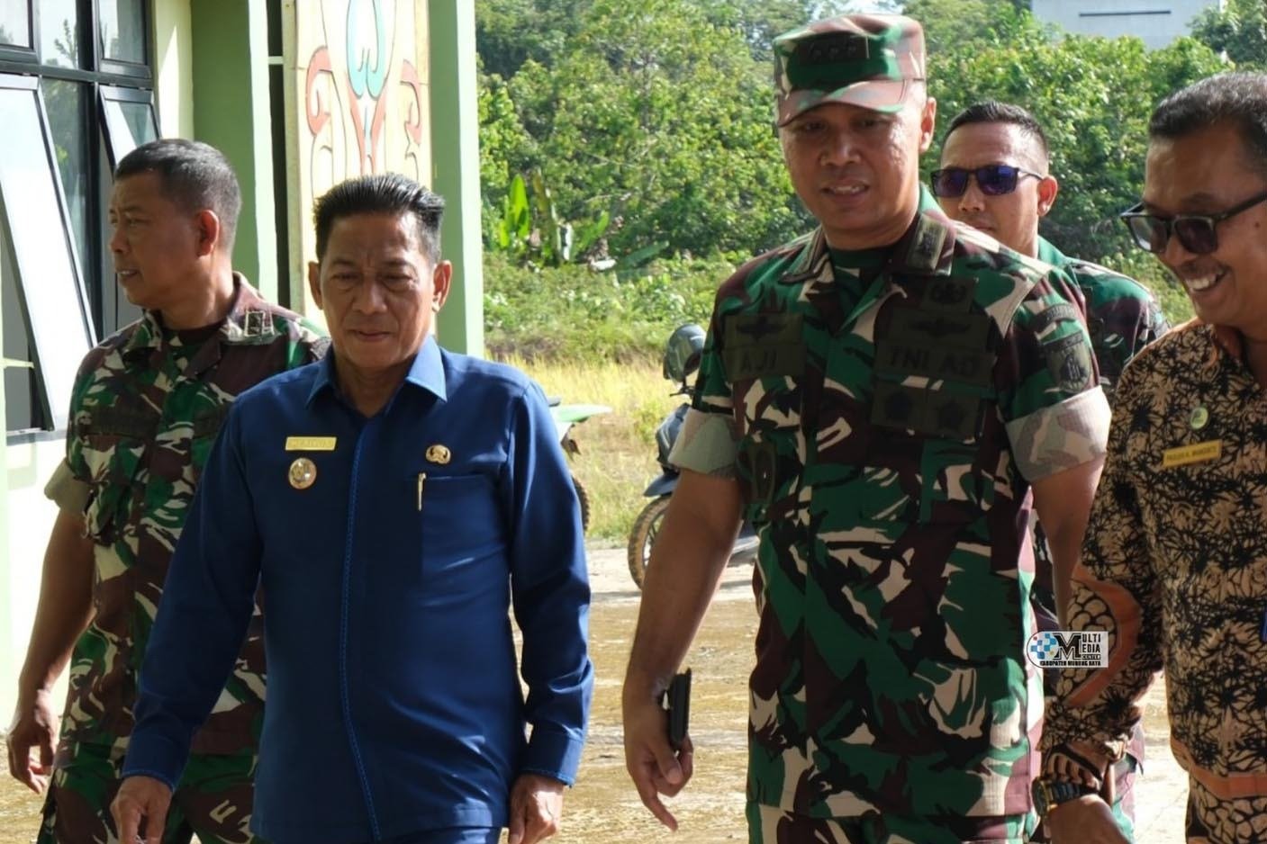 Bupati Mura Lakukan Peninjauan Pembangunan Batalyon Infanteri Teritorial di Desa Danau Usung