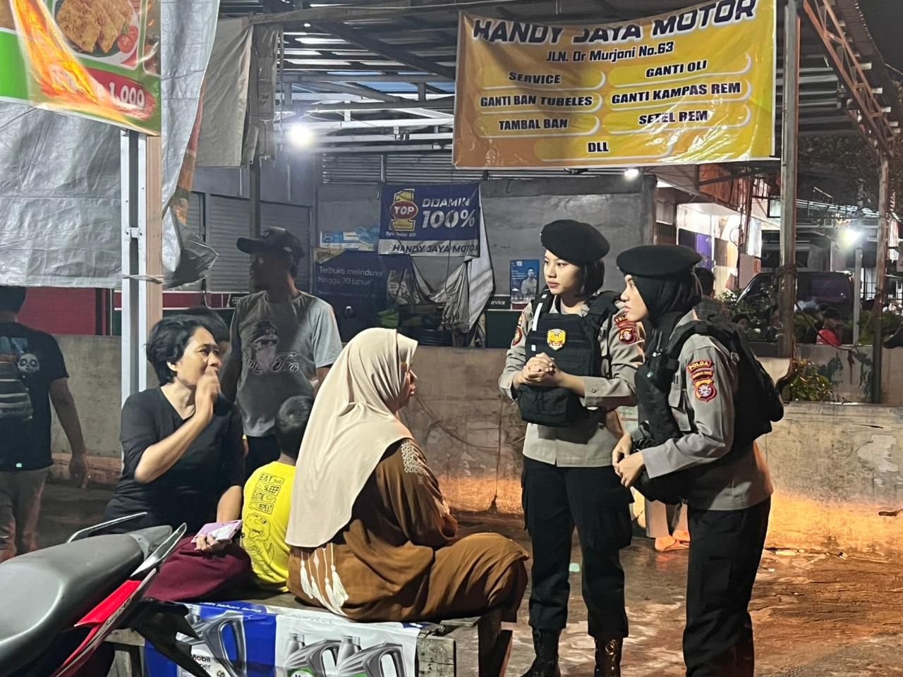 Ditsamapta Polda Kalteng Intensifkan Patroli Perintis Presisi, Sasar Titik Rawan Balap Liar di Palangka Raya