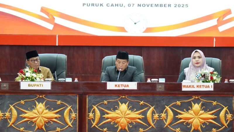 Bupati Heriyus : Raperda APBD untuk Pembangunan dan Peningkatan Kesejahteraan Masyarakat