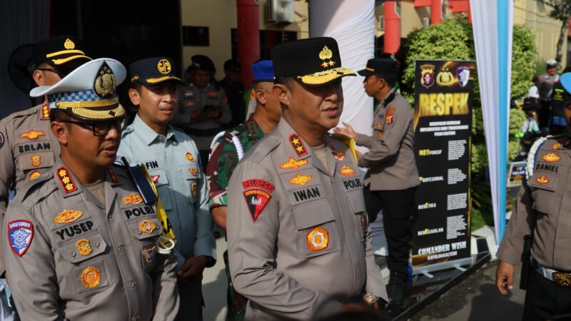 Polda Kalteng Resmi Gelar Operasi Zebra 2025, Ini 7 Sasaran Prioritasnya