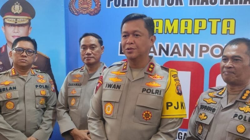 Kapolda Kalteng Sosialisasikan Layanan Call Center 110 di Duta Mall Palangka Raya