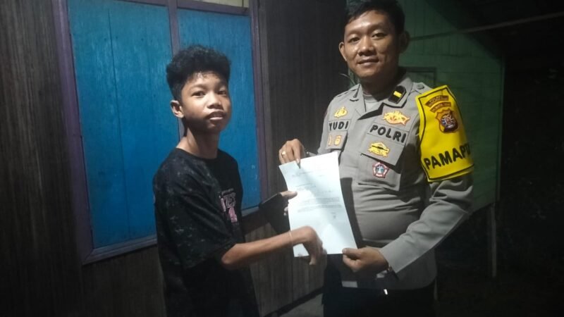 Polres Gunung Mas Tindak Cepat Laporan Penipuan Akun Game, Korban Pelajar Dibantu Buat Laporan Resmi