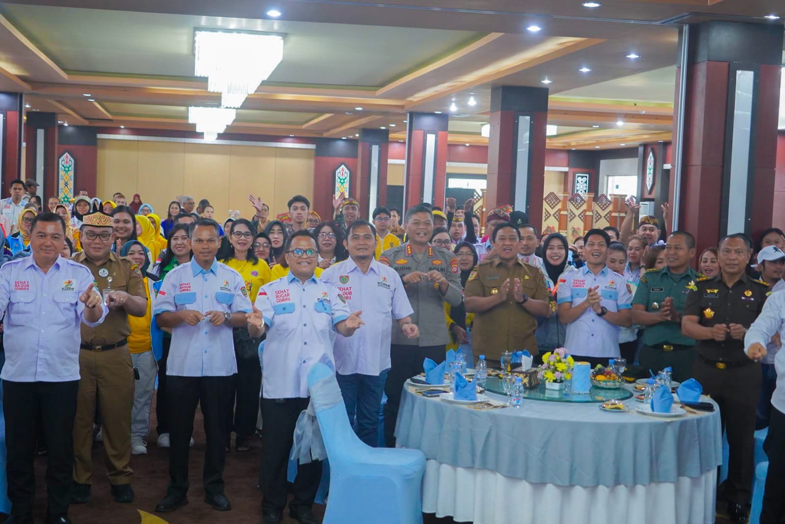 Wagub Kalteng Apresiasi Pegiat FORNAS, Sarasehan KORMI Jadi Momentum Penguatan Olahraga Masyarakat