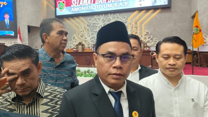 Amonius Tuyum Siap Menyatu dengan Ritme DPRD, Serap Aspirasi Warga Kalteng