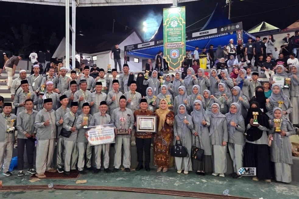 Murung Raya Raih Juara Umum Ketiga di Ajang MTQH XXXIII Tingkat Prov Kalteng