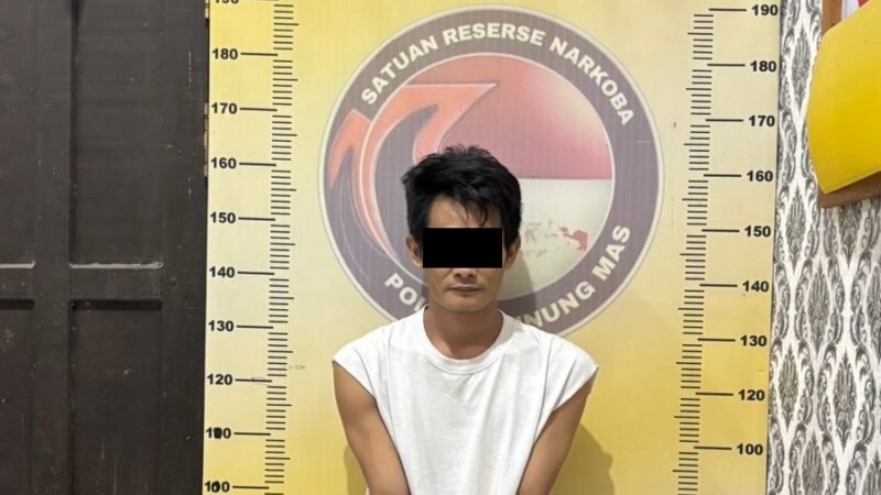 Penggerebekan di Desa Taringen, Satresnarkoba Polres Gumas Gulung Pengedar Sabu Beserta Barang Bukti