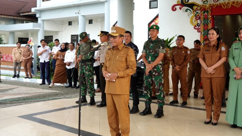 Bupati Mura Sambut Kedatangan Dandim 1013/Mtw yang Baru