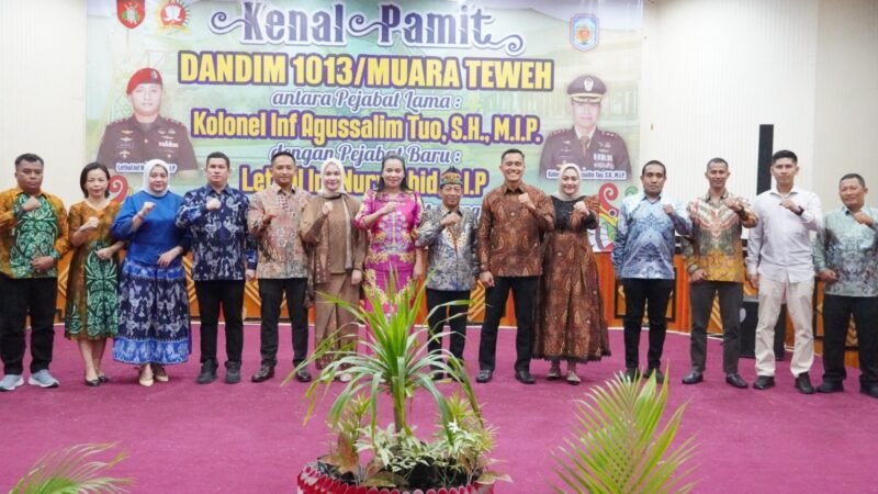 Acara Ramah Ramah dan Kenal Pamit Dandim 1013/Muara Teweh