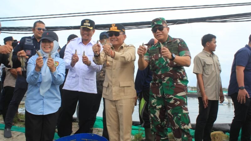 Pangdam XXII/TB Tekankan Pengembangan Perikanan Lokal Saat Dampingi Gubernur Kalteng di Sukamara