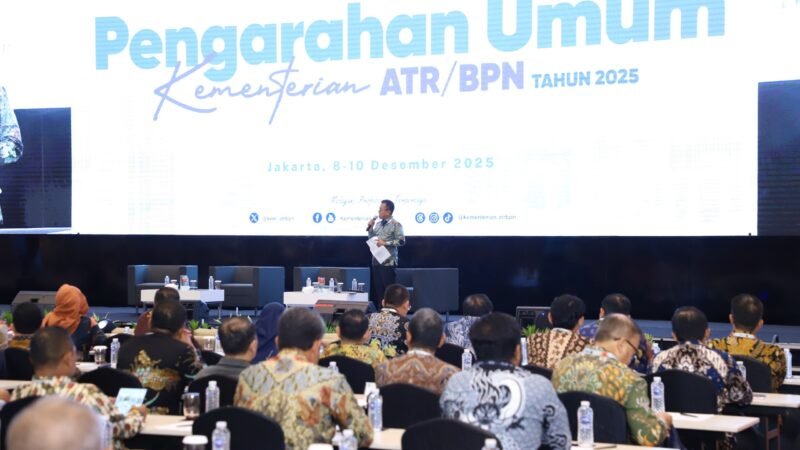 Sekjen ATR/BPN Dorong Pemantapan Renstra dan Evaluasi Akhir Tahun dalam Rakernas 2025