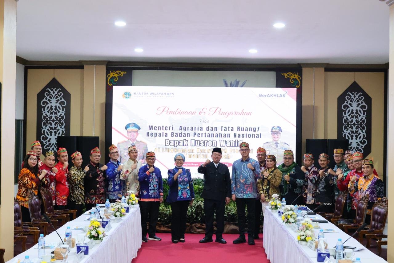 Menteri Nusron Dorong Reformasi Layanan Pertanahan di Kalteng: “Tidak Ada Lagi Pelayanan yang Kaku”