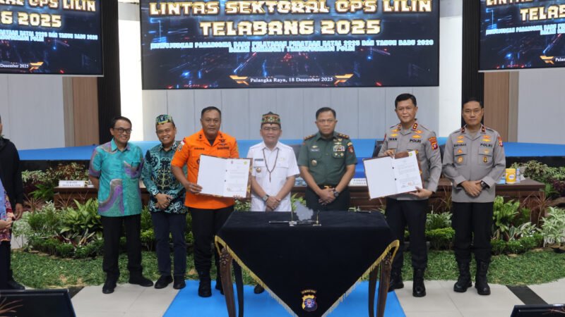 Rakor Lintas Sektoral Digelar, Polda Kalteng Perkuat Kolaborasi Pengamanan Natal dan Tahun Baru