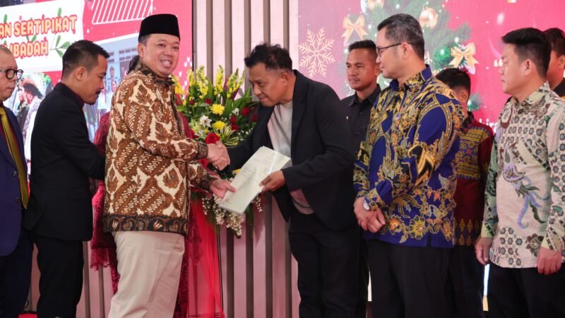 Natal ATR/BPN 2025, Menteri Nusron Ajak Pegawai Jadikan Iman sebagai Energi Pengabdian