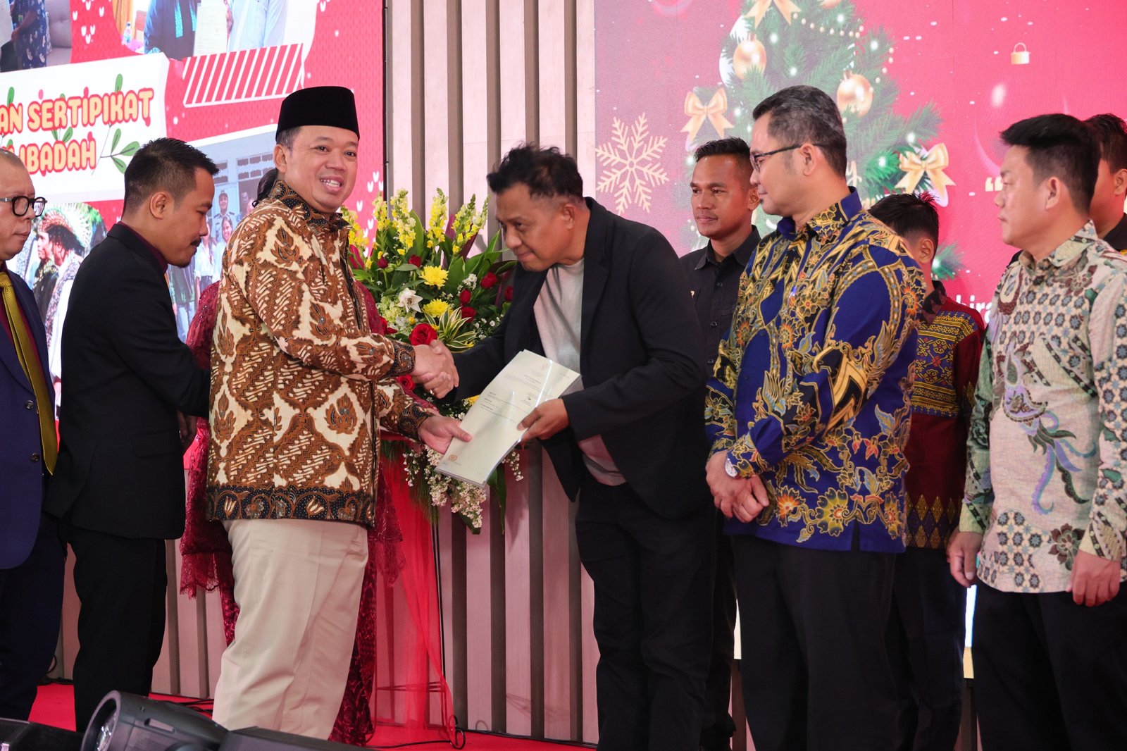Natal ATR/BPN 2025, Menteri Nusron Ajak Pegawai Jadikan Iman sebagai Energi Pengabdian