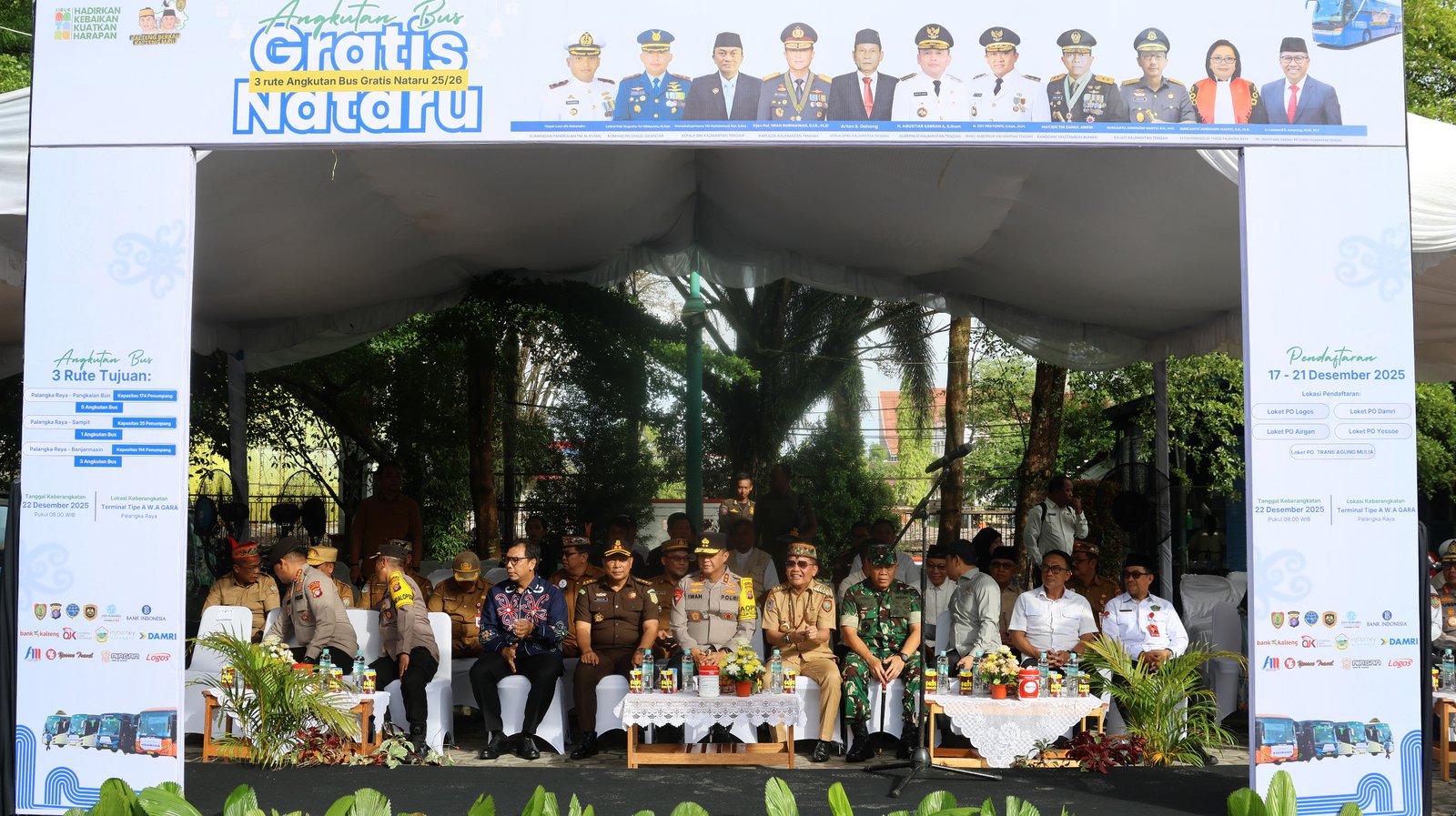 Kurangi Kepadatan Arus Nataru, Polda Kalteng Fasilitasi Mudik Gratis 323 Warga