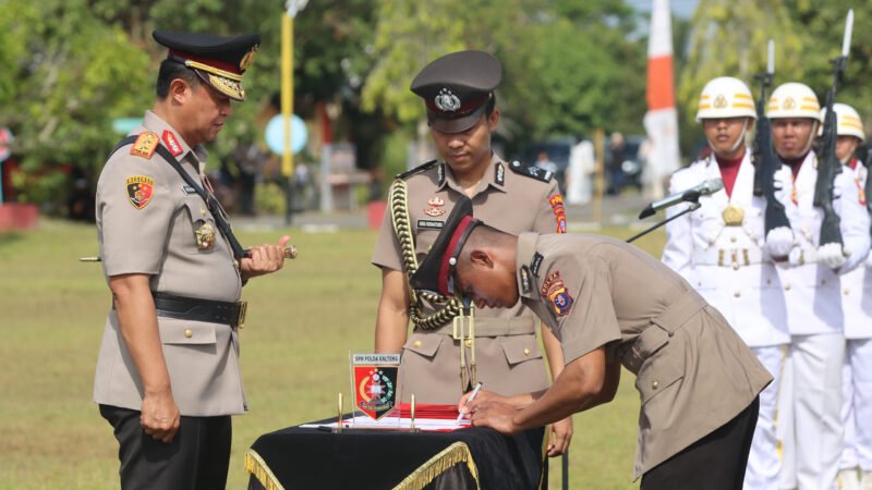Polda Kalteng Lahirkan 143 Bintara Remaja, Diperkuat Pembinaan Moral dan Keagamaan