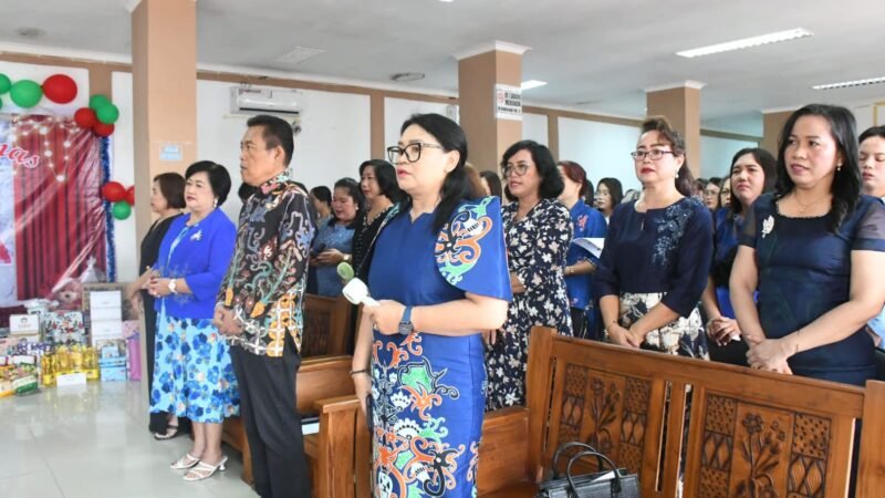 Natal Bersama DWP Pulang Pisau, Wujudkan Kebersamaan dan Kepedulian Keluarga