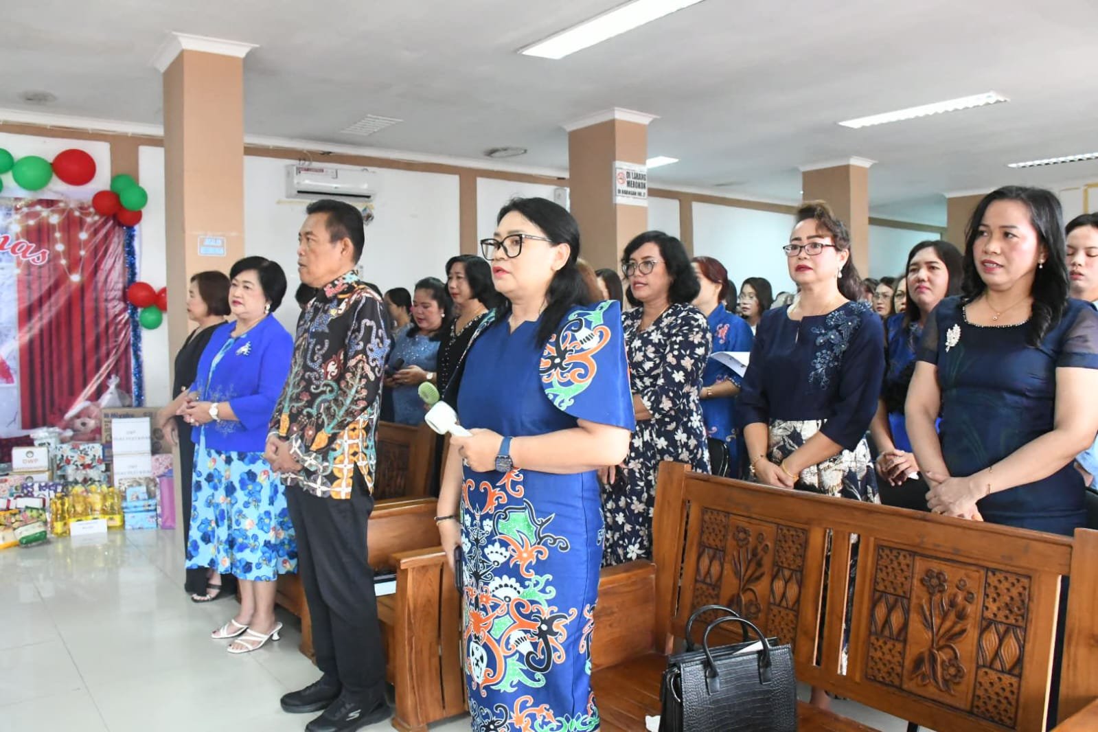 Natal Bersama DWP Pulang Pisau, Wujudkan Kebersamaan dan Kepedulian Keluarga