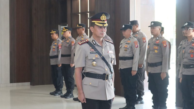 Kapolda Kalteng Lantik Kombes Pol Budi Rachmat sebagai Kabidhumas