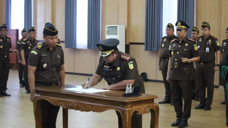 Zulham Pardamean Nahkodai Kejari Barito Selatan, Ini Pesan Kajati Kalteng