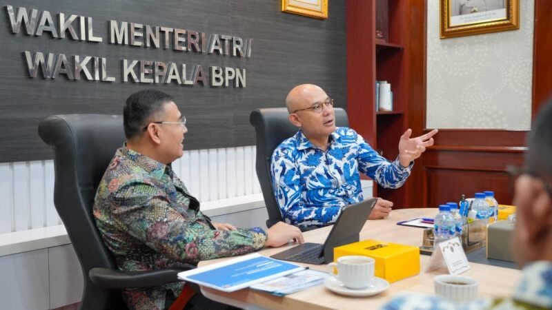 Terima Kunjungan Wamenlu, Wamen Ossy Bicarakan Hak Atas Tanah bagi WNA dan Diaspora