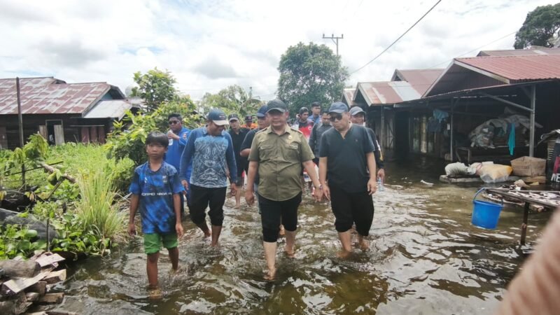 Banjir Belum Surut 20 Hari, Pemkab HST Siapkan Normalisasi Sungai Kayu Rabah
