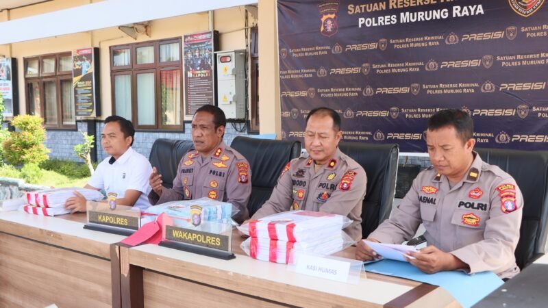 Polres Murung Raya Sita Dokumen APBDes Terkait Dugaan Korupsi Mantan Kades Olung Olu