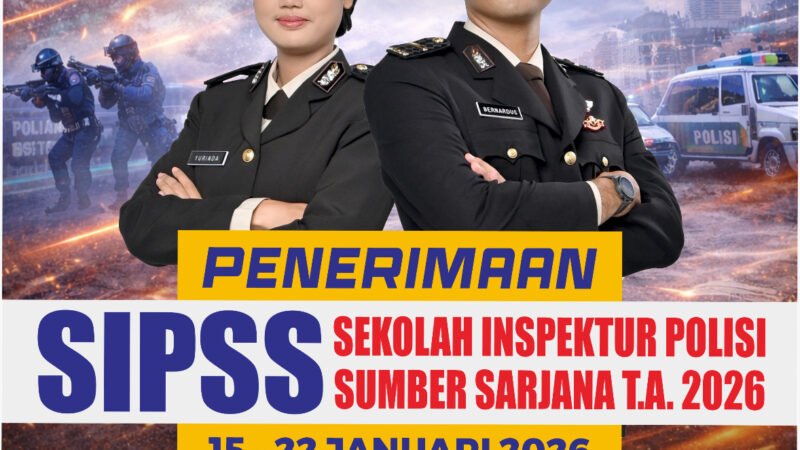 Ingin Jadi Perwira Polri? Polda Kalteng Buka Pendaftaran SIPSS untuk Sarjana