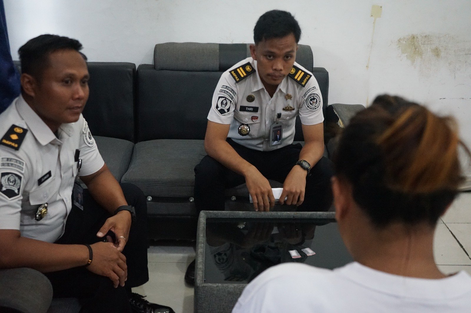 Komitmen Zero Narkoba, Rutan Palangka Raya Amankan Pengunjung Bawa Sabu