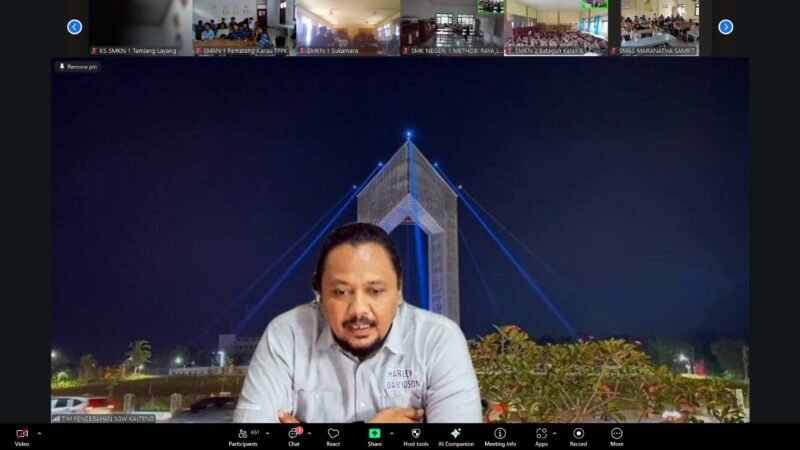 Gandeng Densus 88, Disdik Kalteng Gelar Sosialisasi Pencegahan Tindak Kekerasan, Intoleransi dan Radikalisme