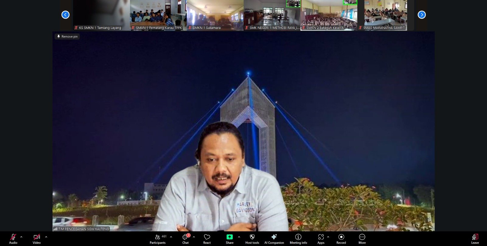 Gandeng Densus 88, Disdik Kalteng Gelar Sosialisasi Pencegahan Tindak Kekerasan, Intoleransi dan Radikalisme