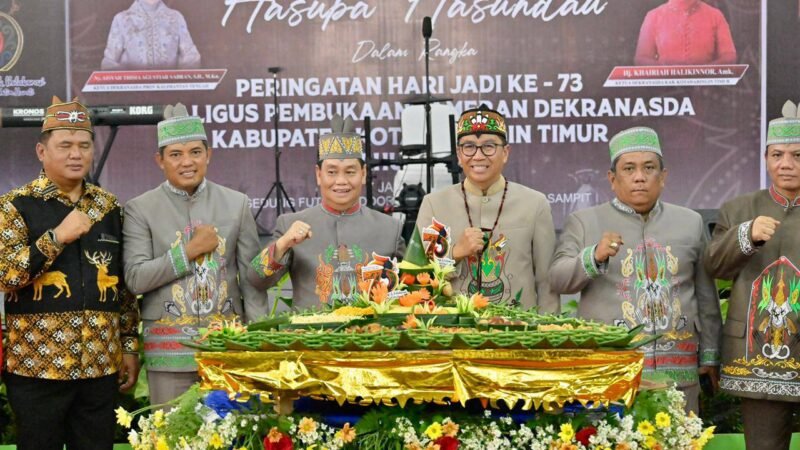Plt. Sekda Kalteng Hadiri Hasupa Hasundau Harjad Kotim Ke-73