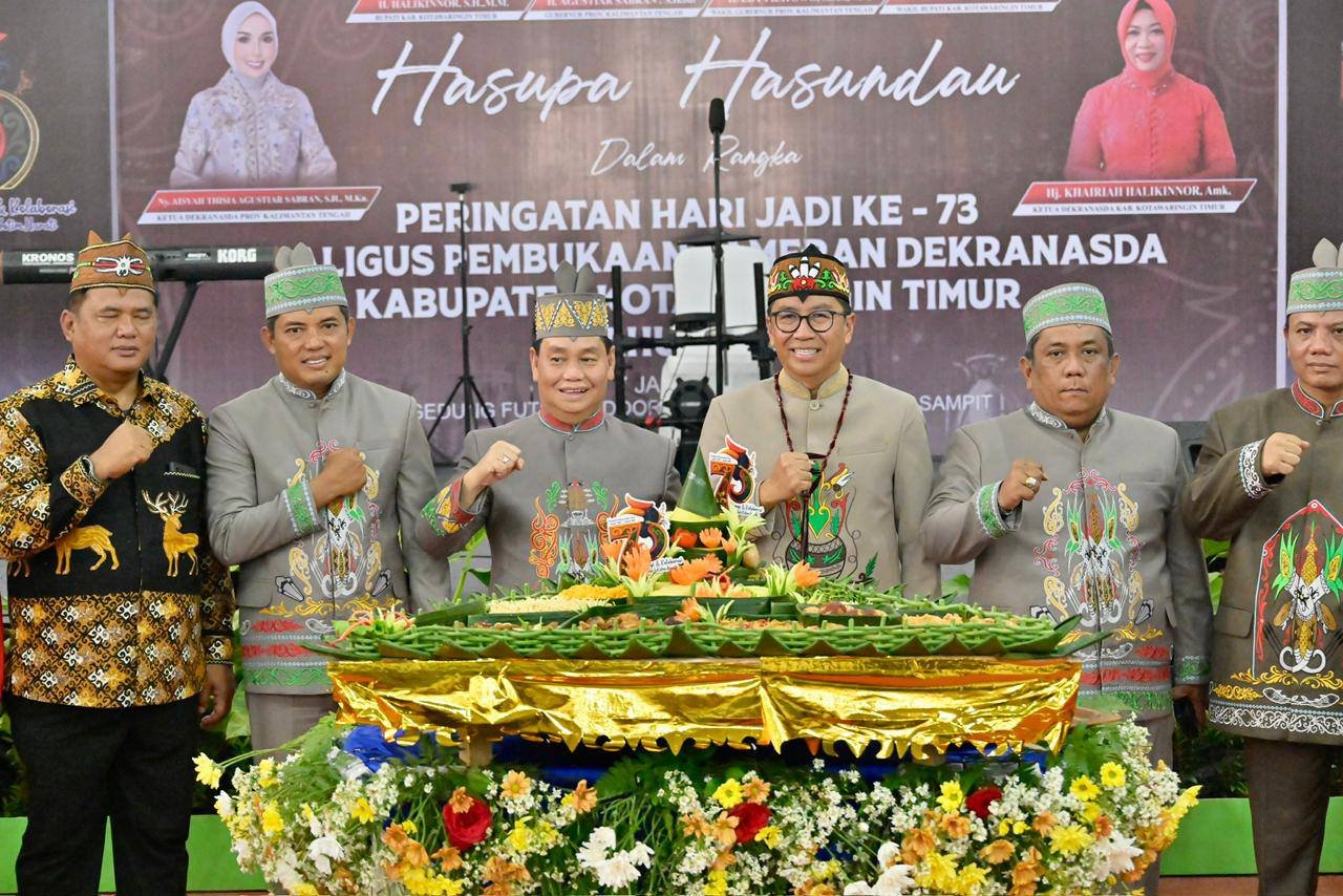 Plt. Sekda Kalteng Hadiri Hasupa Hasundau Harjad Kotim Ke-73