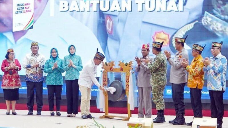 Gubernur Kalteng Lakukan Peluncuran Kartu Huma Betang Sejahtera