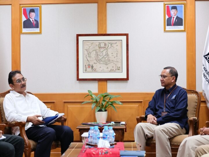 Sekjen ATR/BPN dan Kepala ANRI Bahas Penguatan Arsip Pertanahan Digital